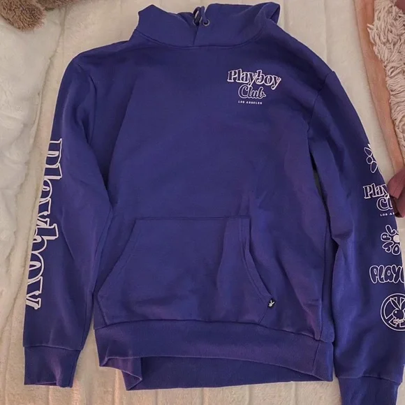 Purple playboy hoodie 2025